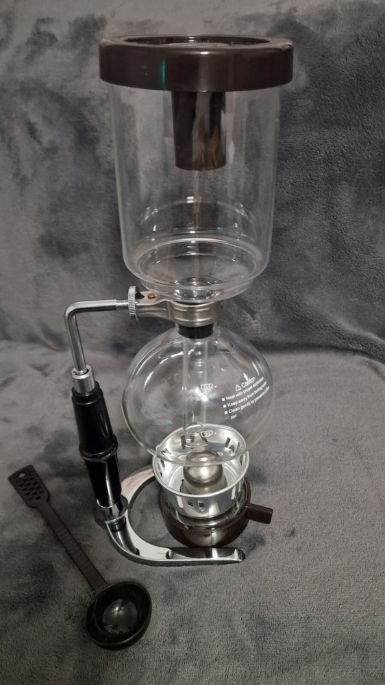 Glass Tabletop Siphon Coffee Maker 5 Cups