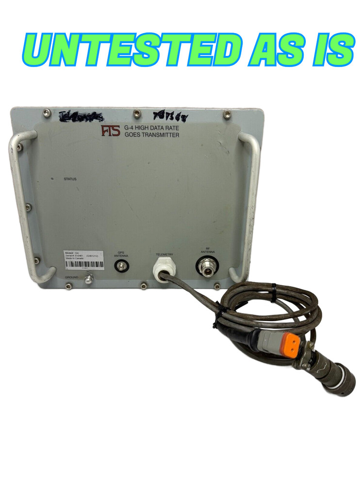 FTS g4 sat hdr goes 3 High Data Rate GOES Transmitter