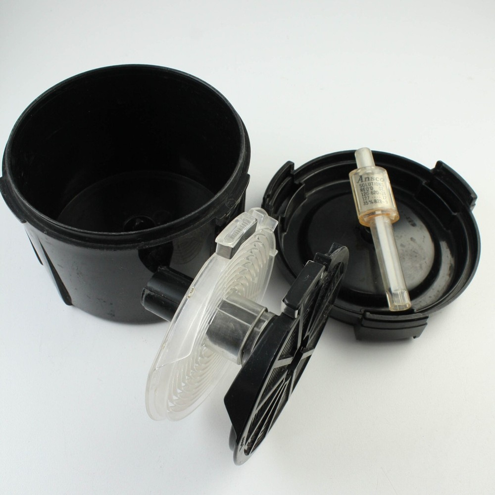 Anscomatic/Gaf - Adjustable Roll Film Developing Tank w/ Agitator/Thermometer