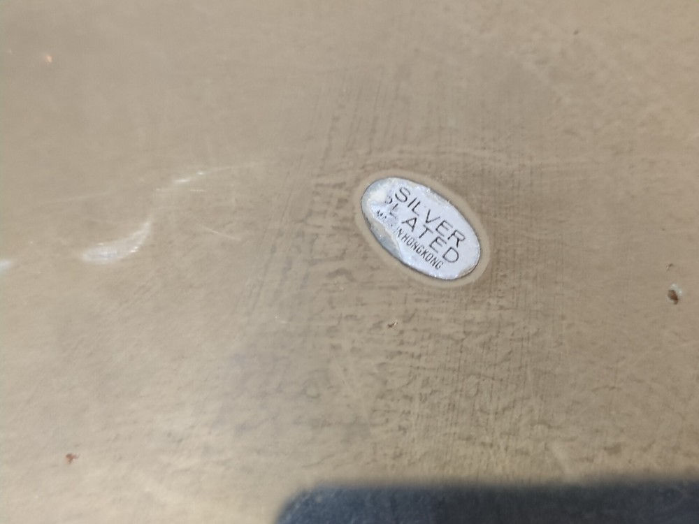 Silver Plate Serving Tray 16"X11.5"