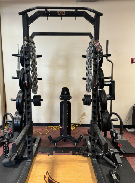 Power Lift | Half Rack w/ Multi-Adjustable Bench (multiple attachments included)