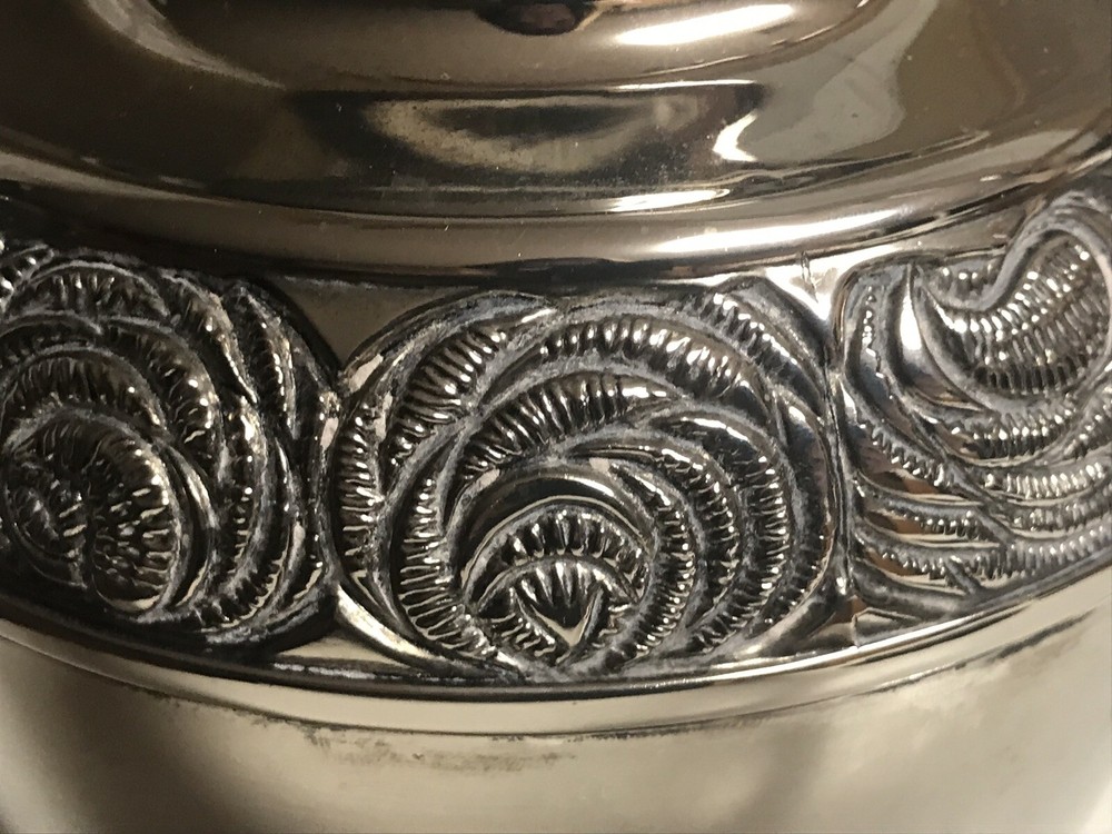 International Silver Co 7" Floral Vase
