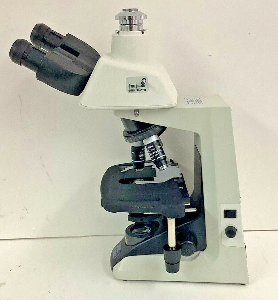 Nikon Eclipse E200 Trinocular Microscope Pro Biological Microscope 10X/40X/100X