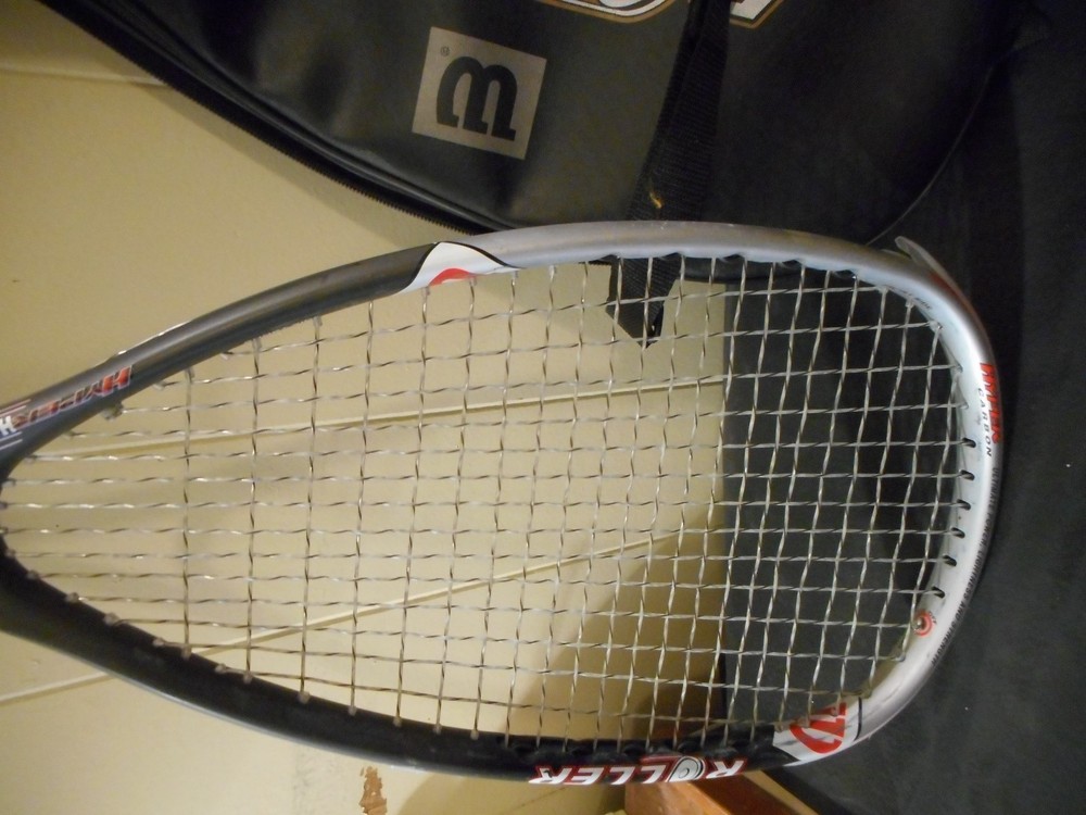 Wilson HyperHammer roller Squash Racquet hyper carbon