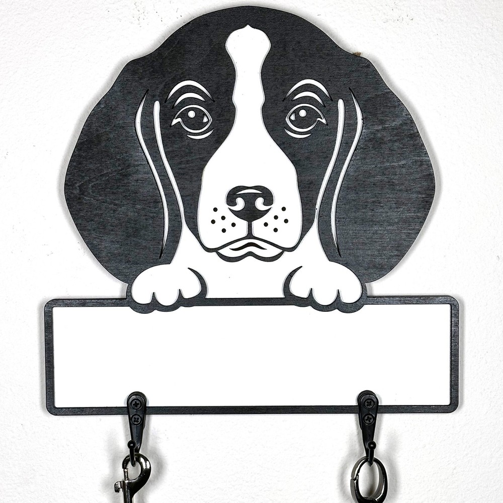 Beagle Dog Leash Holder