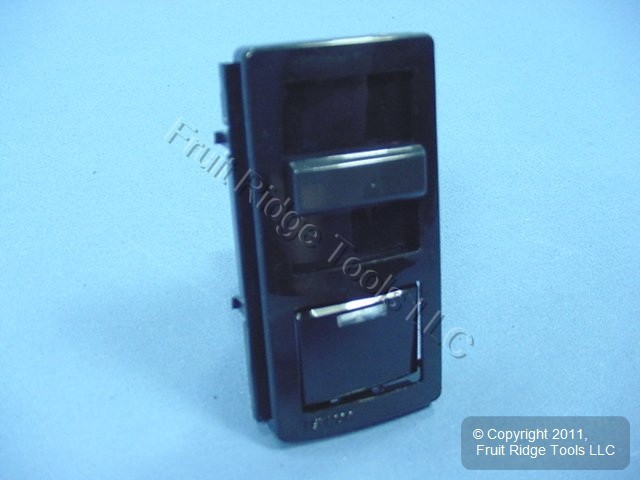 Leviton Black Color Change Conversion Kit for Illumatech Fan Control IPQFK-E