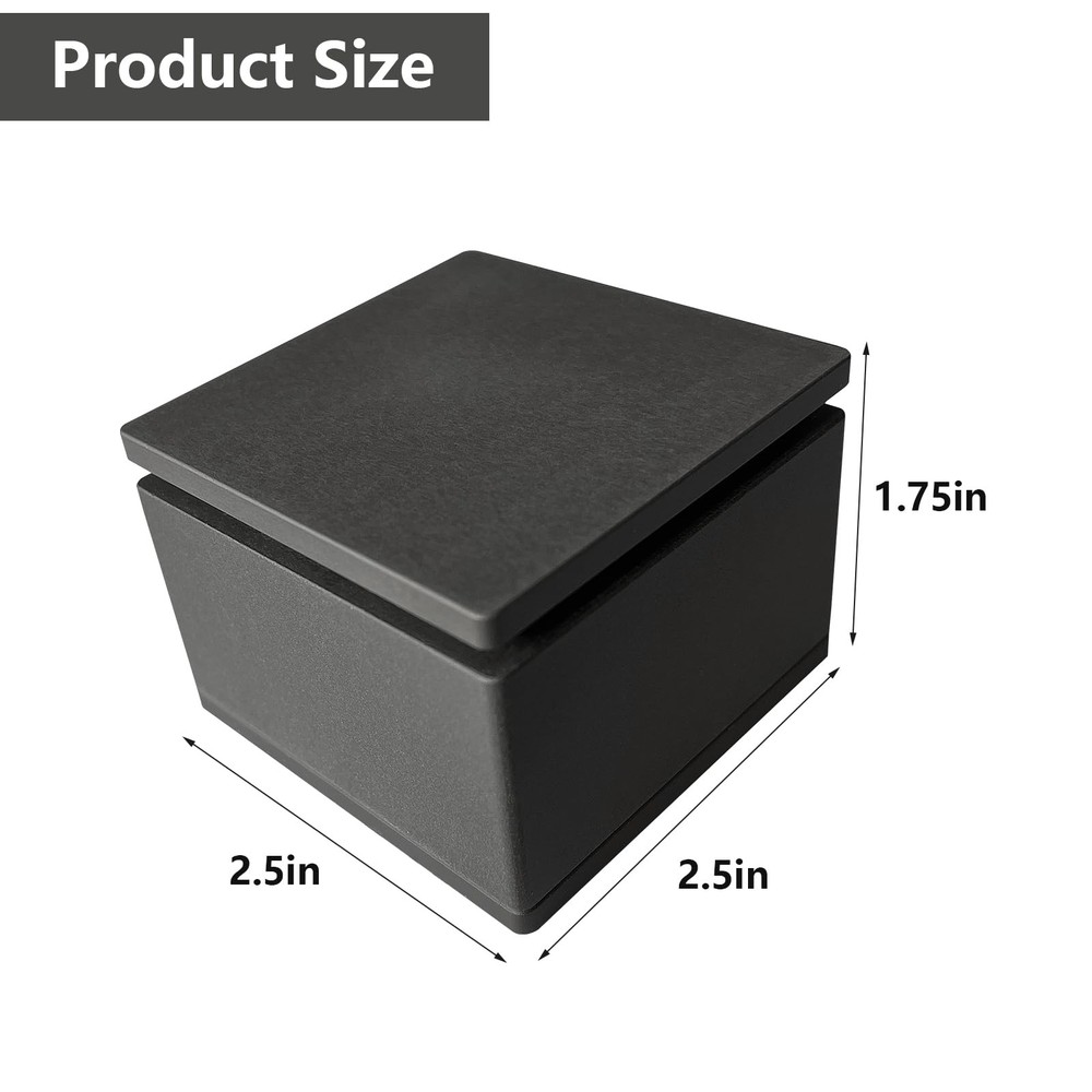 2.5" X 2.5" Square Pre-Press Mold