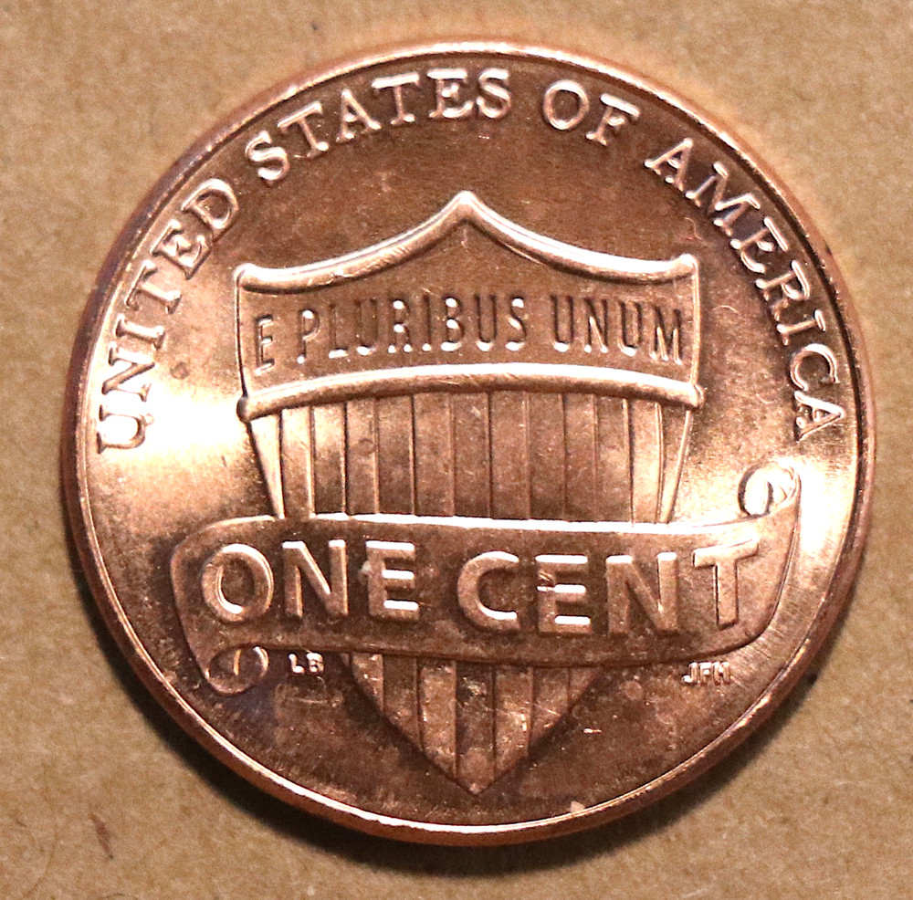 2021 Lincoln Shield cent BU