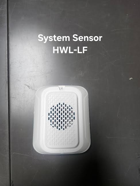 System Sensor HWL-LF Security Alarm - White