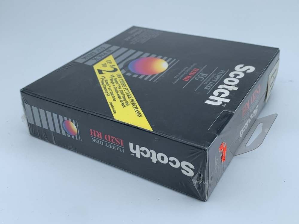 Scotch Floppy Disk EG 1S2D RH 10-Pack, 5 1/4 Disk #A222