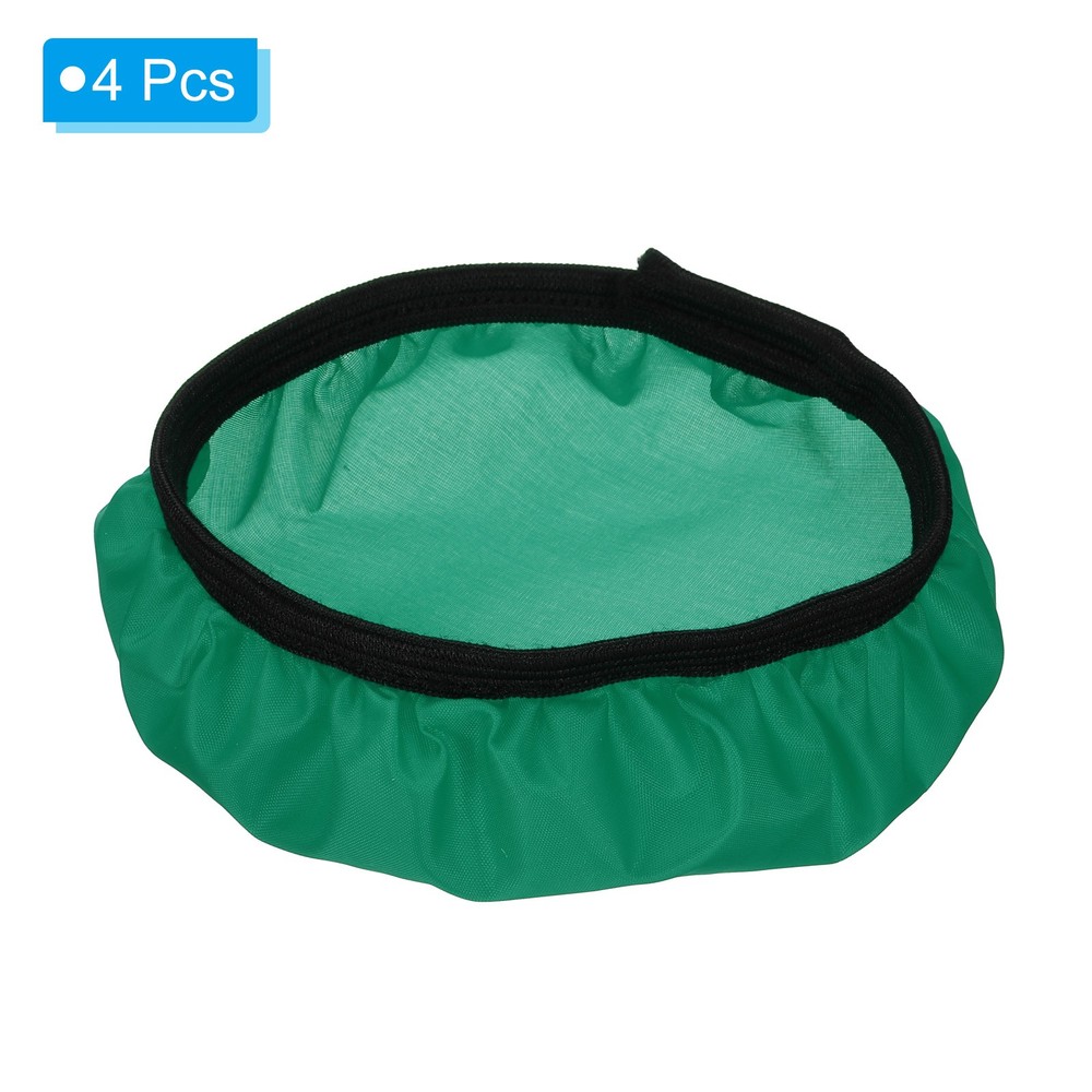 7" 18cm soft diffuser lamp cover, 4pcs fabric diffuser, green