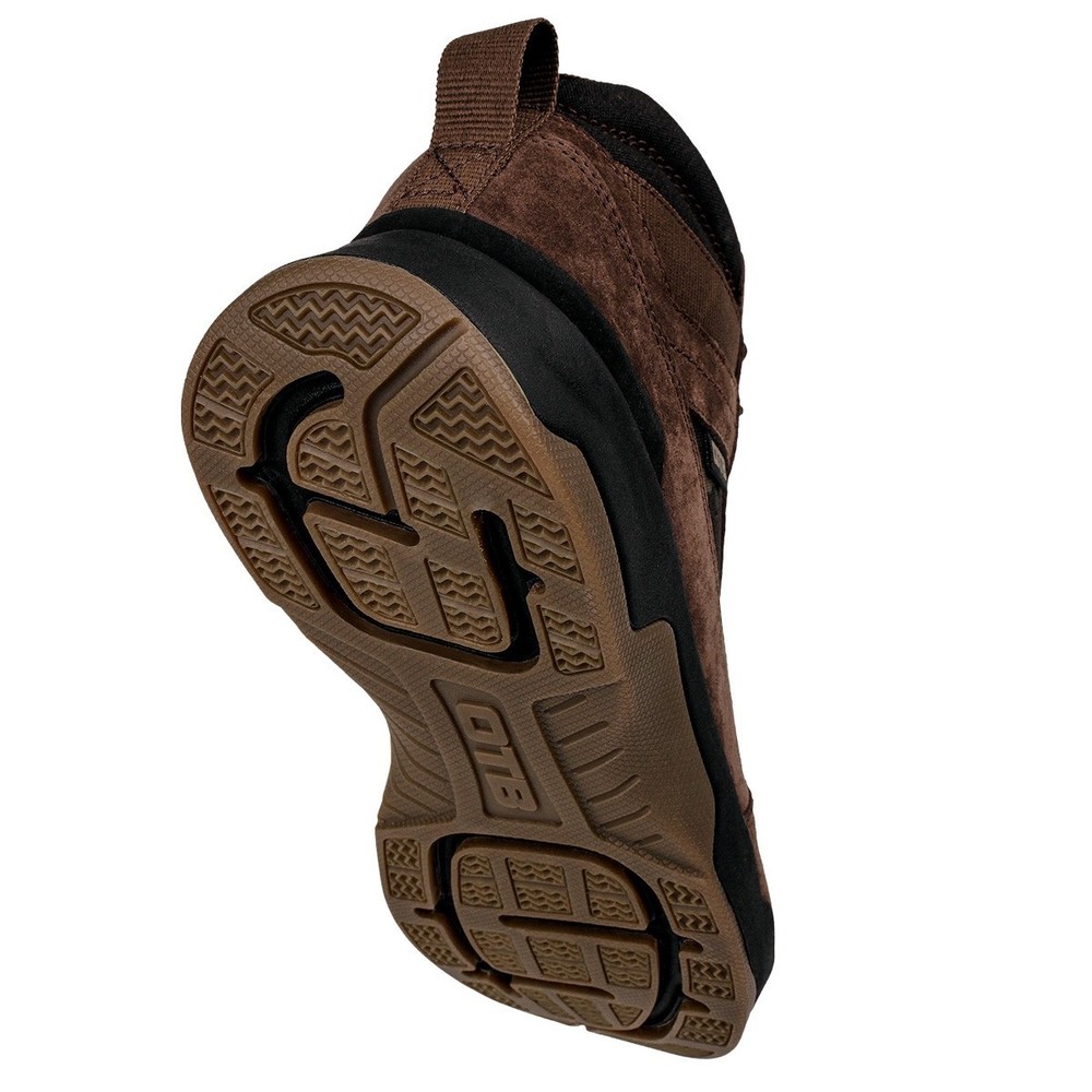 OTB Boots T-Kool #924 Mid Brown Suede Boot