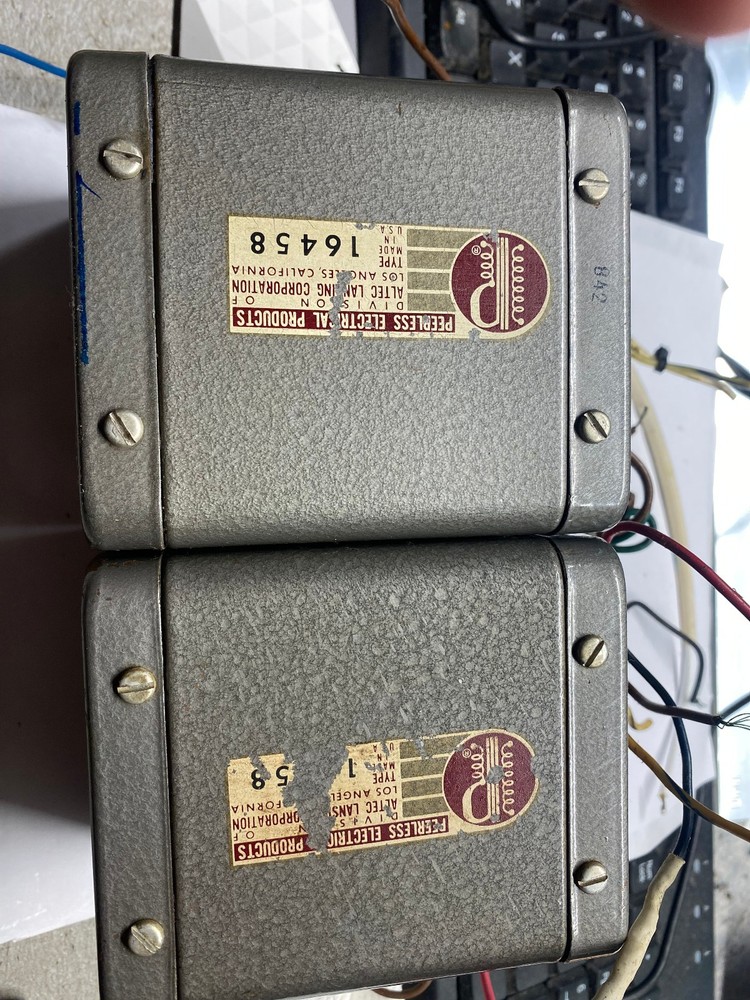 peerless transformer pair 16458