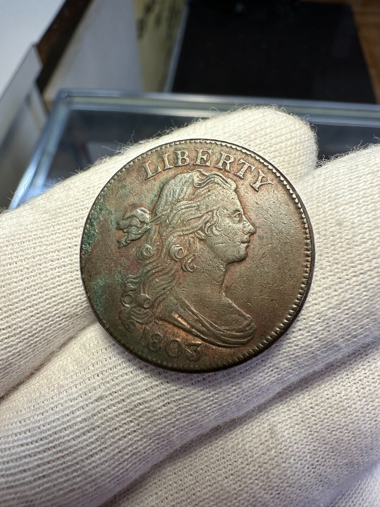 1803 Draped Bust Large Cent XF