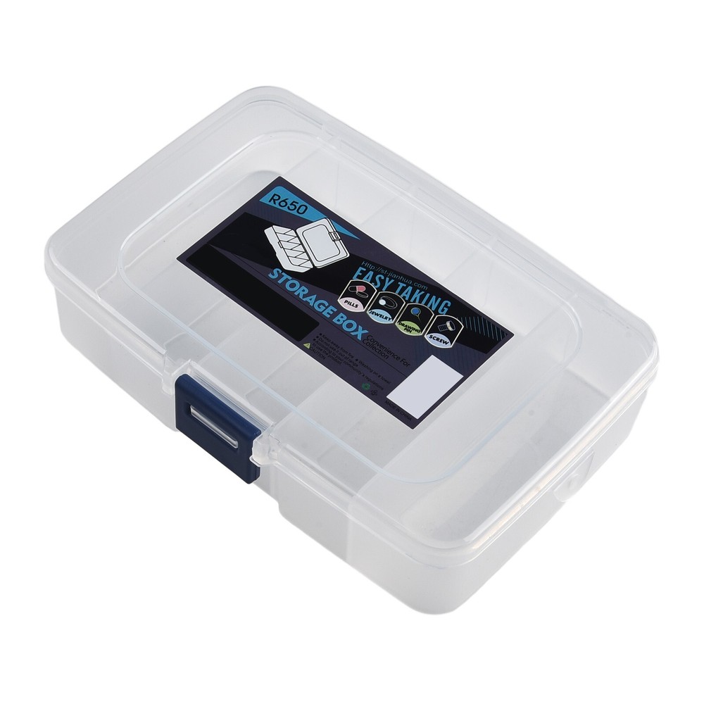 1PC Plastic Tool Screws IC Storage Box Craft Organizer Small Part Container Case