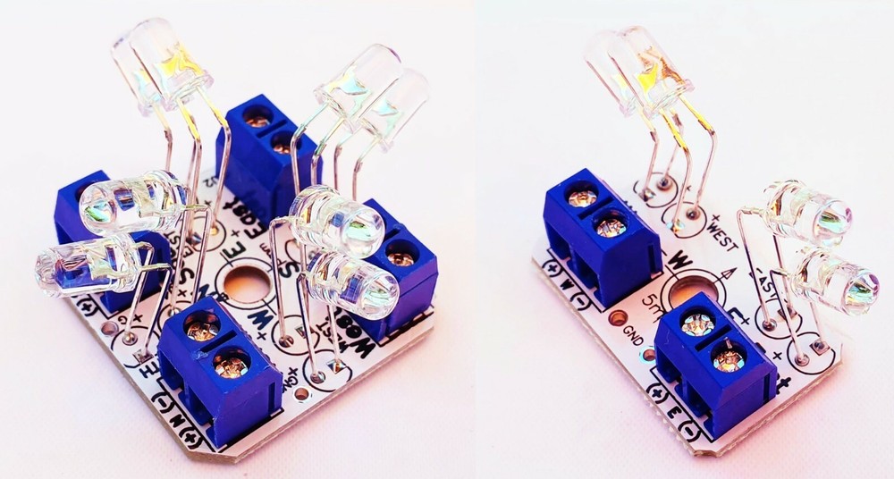 Sensors Only Module Dual Single Solar PV Panel Sun Tracker Controller Board DIY