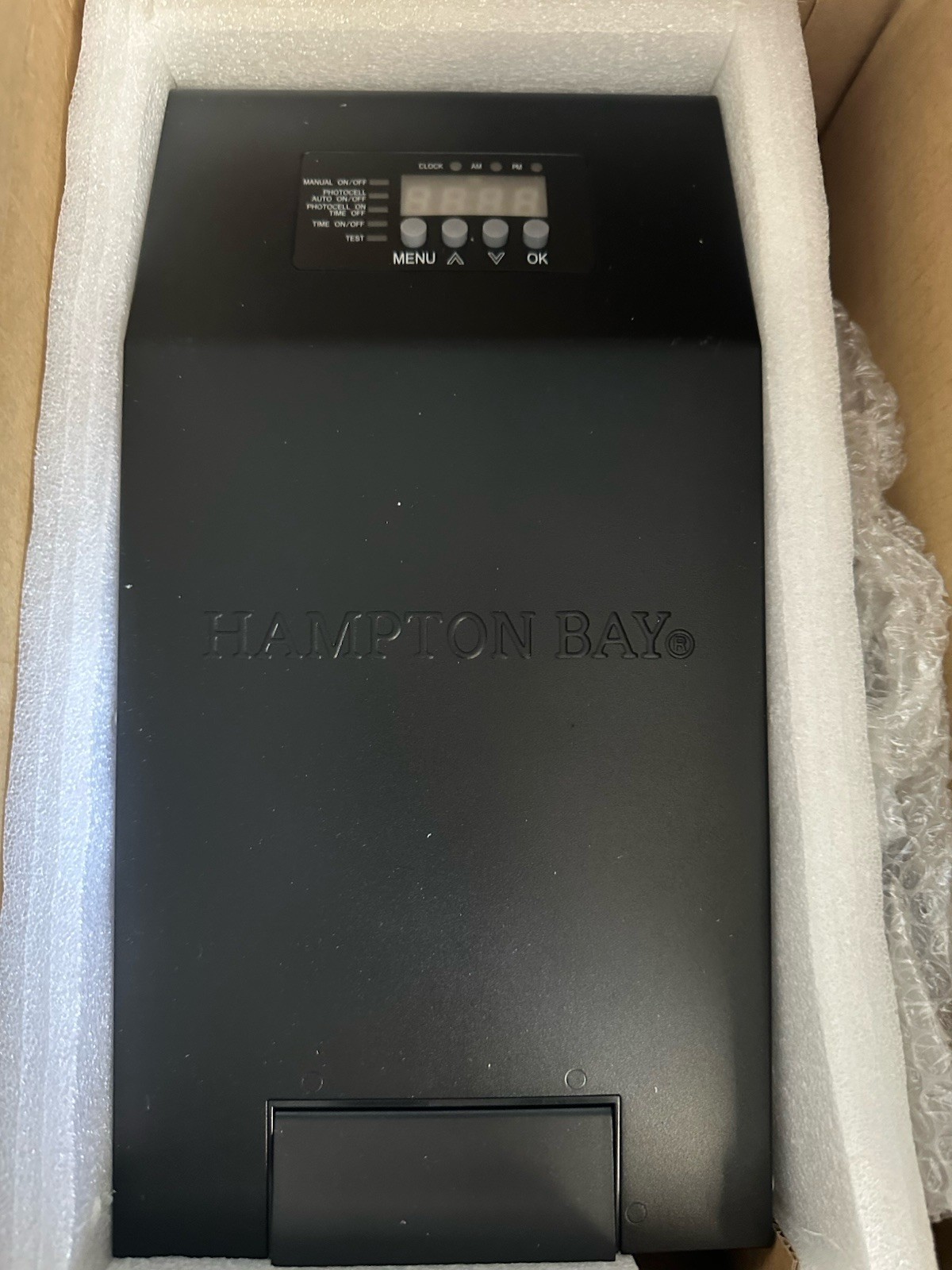 Hampton Bay 600W Low Voltage Landscape Digital Transformer ER-600-1215-AL New