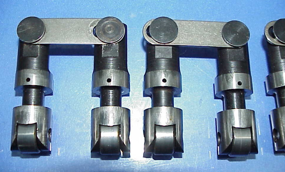 16 Crane Cutaway Solid Roller Lifters .842" Diameter 18° SB Chevy Intake Offset