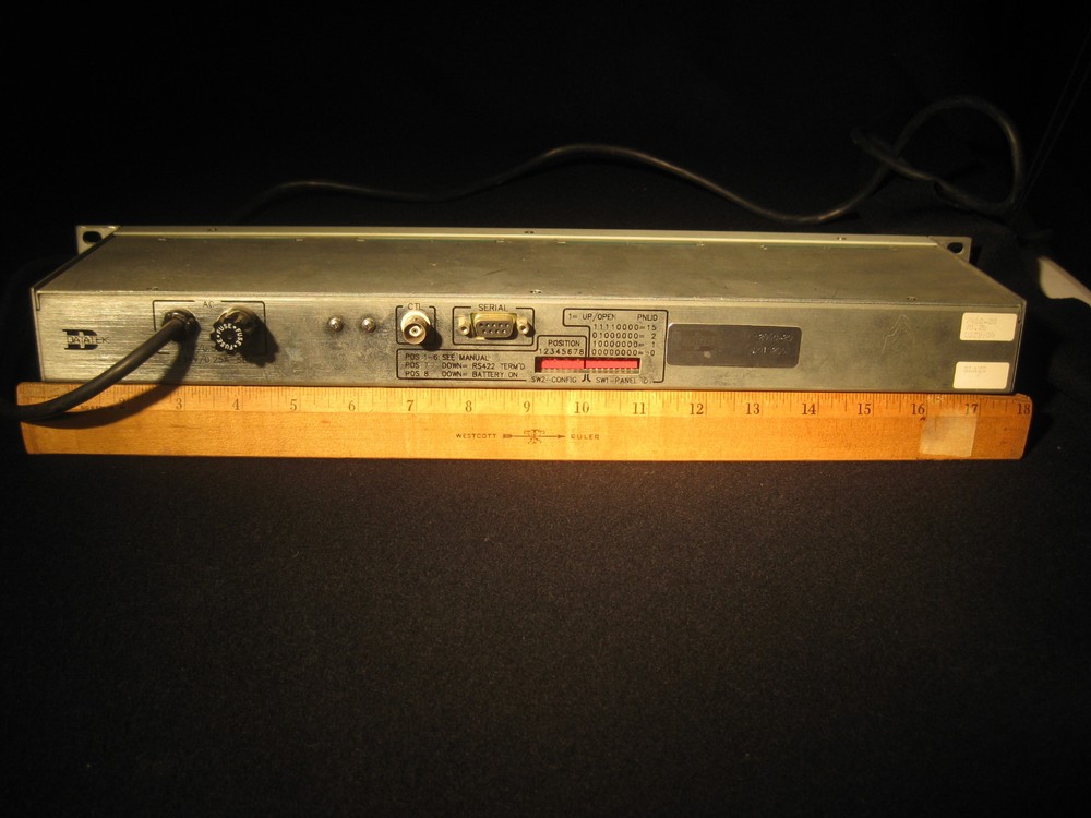 Datatek D2460-20 Routing Switcher Remote Rack Mount Panel