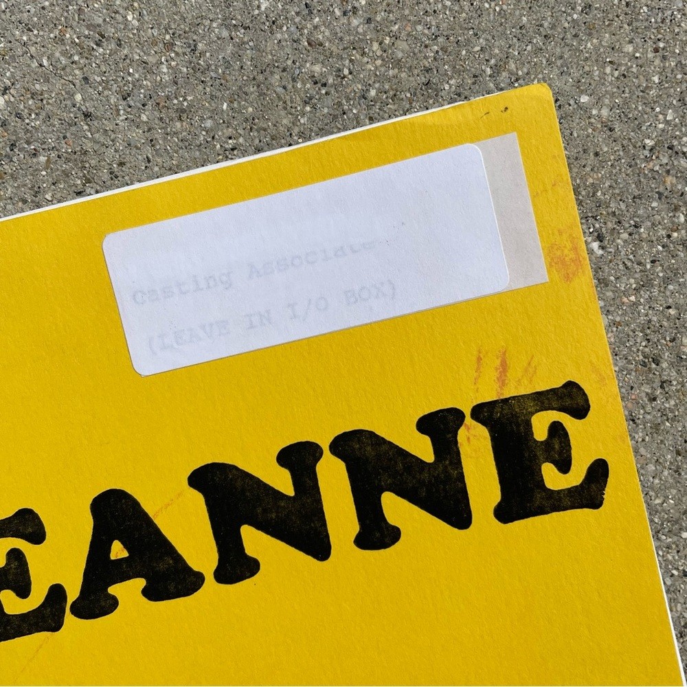 Roseanne Original 1992 Production Used Final Draft Script Don’t Make Me Over