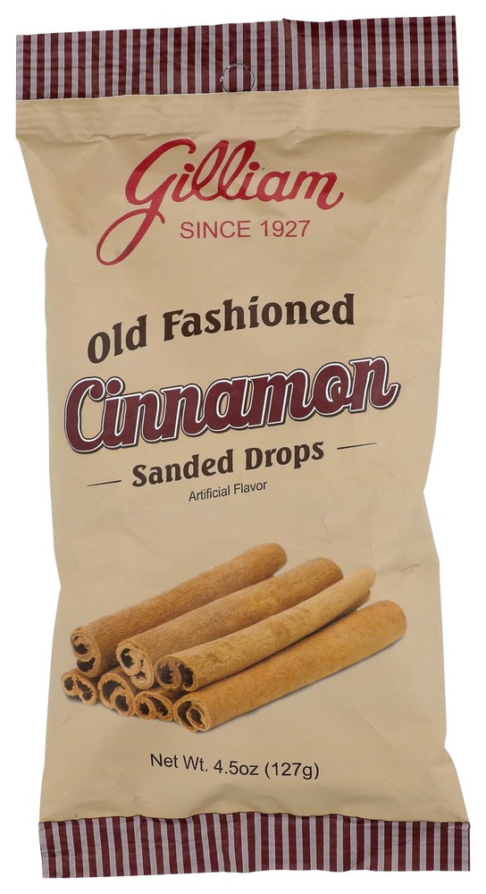 Gilliam Sanded Drops Cinnamon 4.5oz Bag