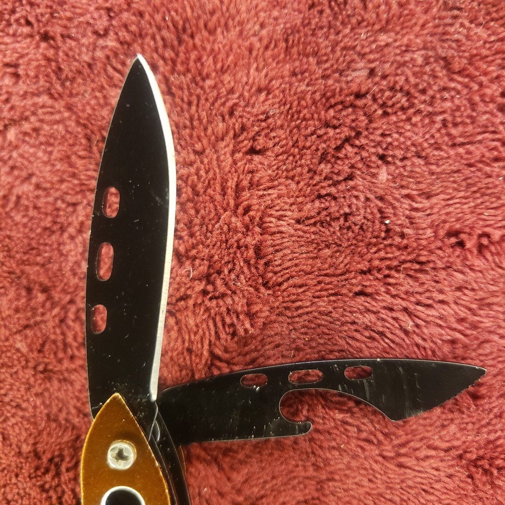 Field & Stream Multi Tool Orange Scissors Pliers