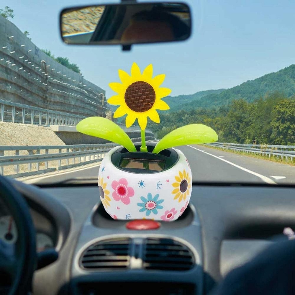 Solar Dancing Flowers Powered Sunflower, Cute Powered...
