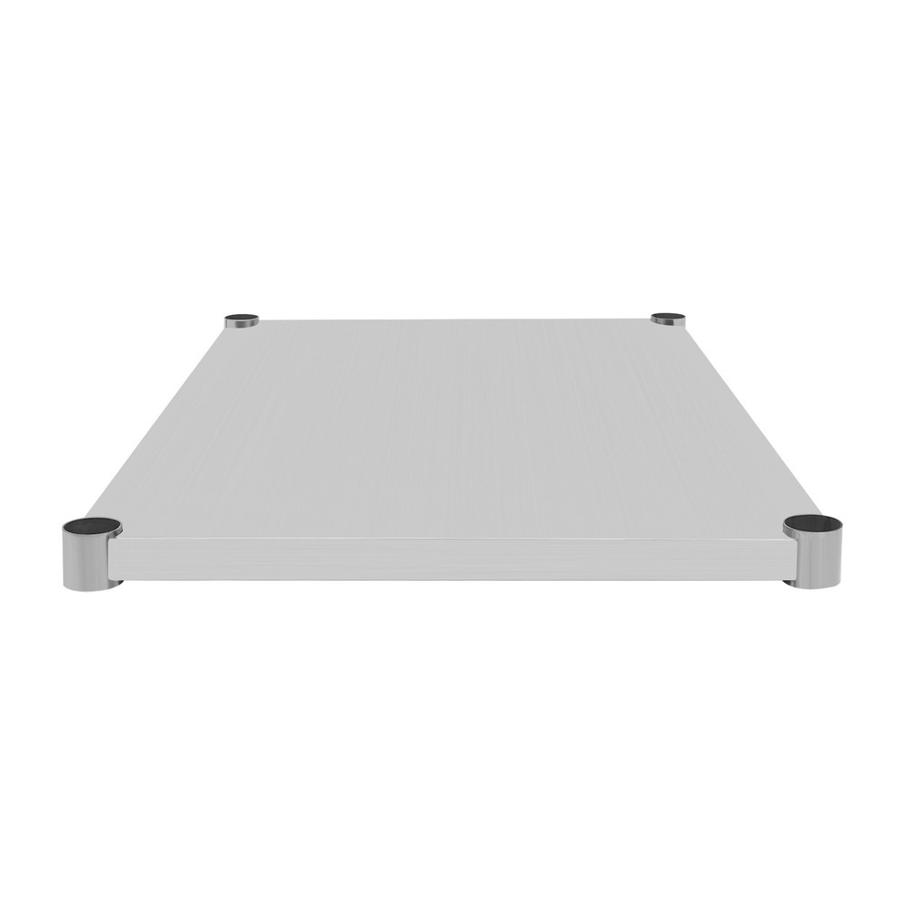Under Shelf Stainless Steel Table Adjustable Lower Shelf Worktable Under Shelf