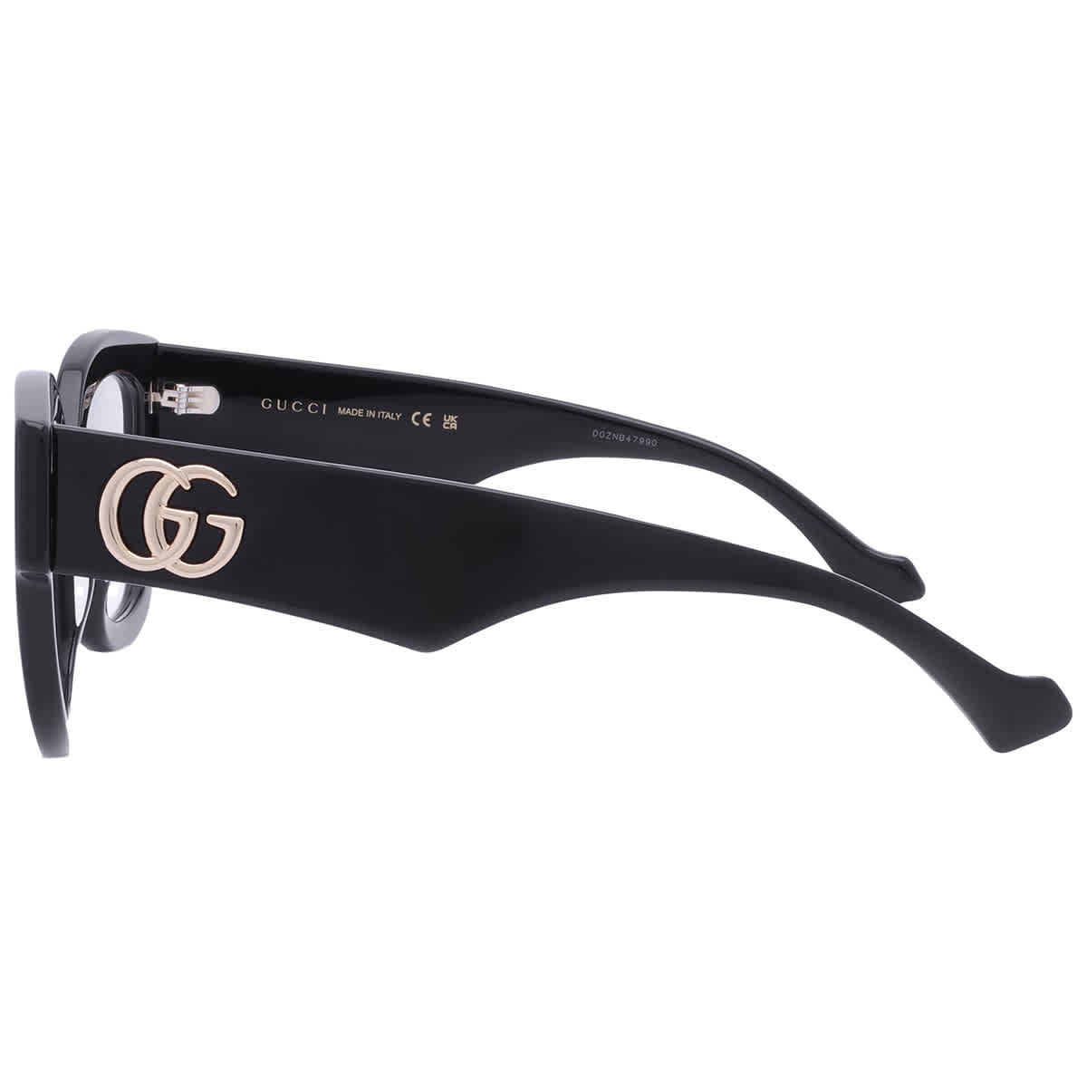 Gucci Demo Square Ladies Eyeglasses GG1423O 001 50 GG1423O 001 50