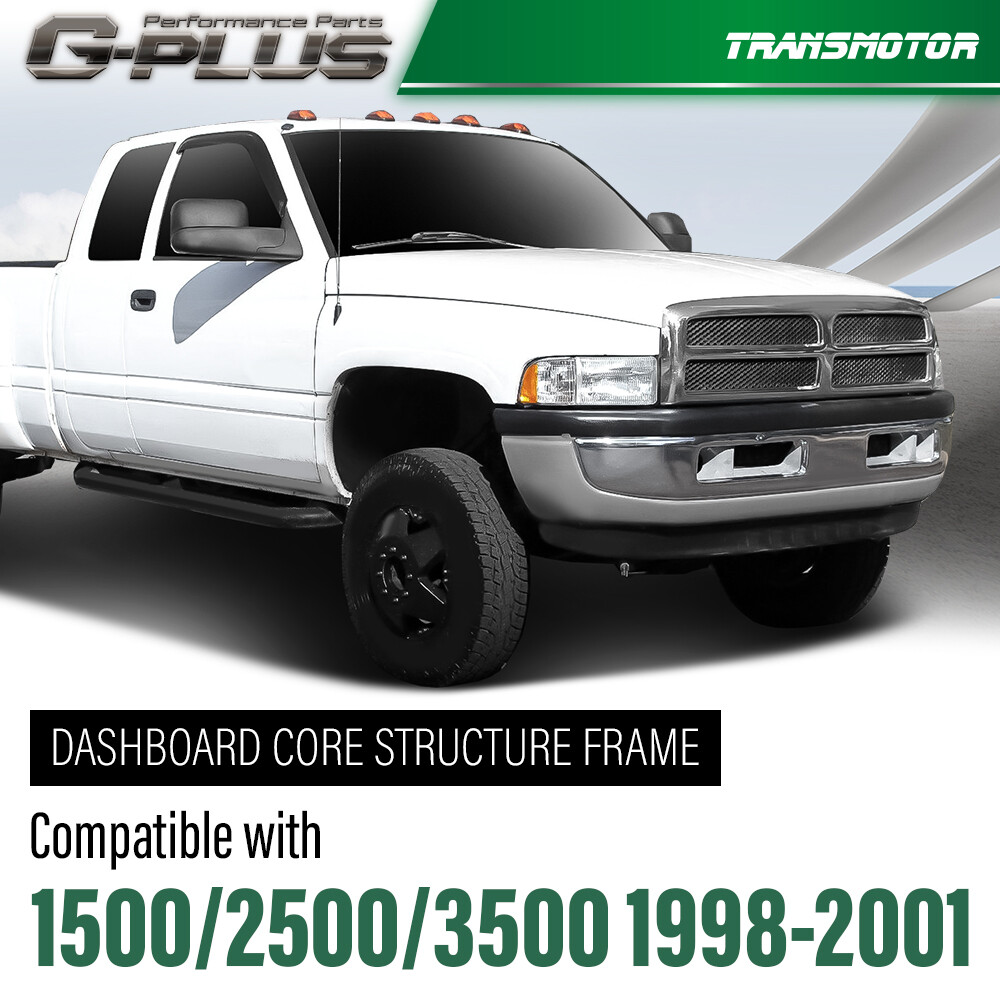 Fit For 1998-2001 Dodge Ram Dashboard Dash Core Structure Frame Mount Gray