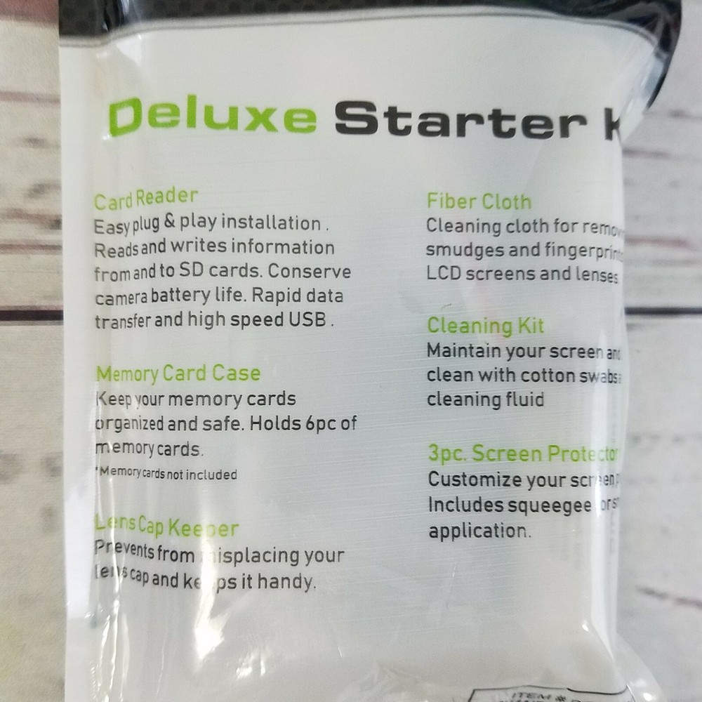 Deco Gear Camera Accessory Deluxe Starter Kit