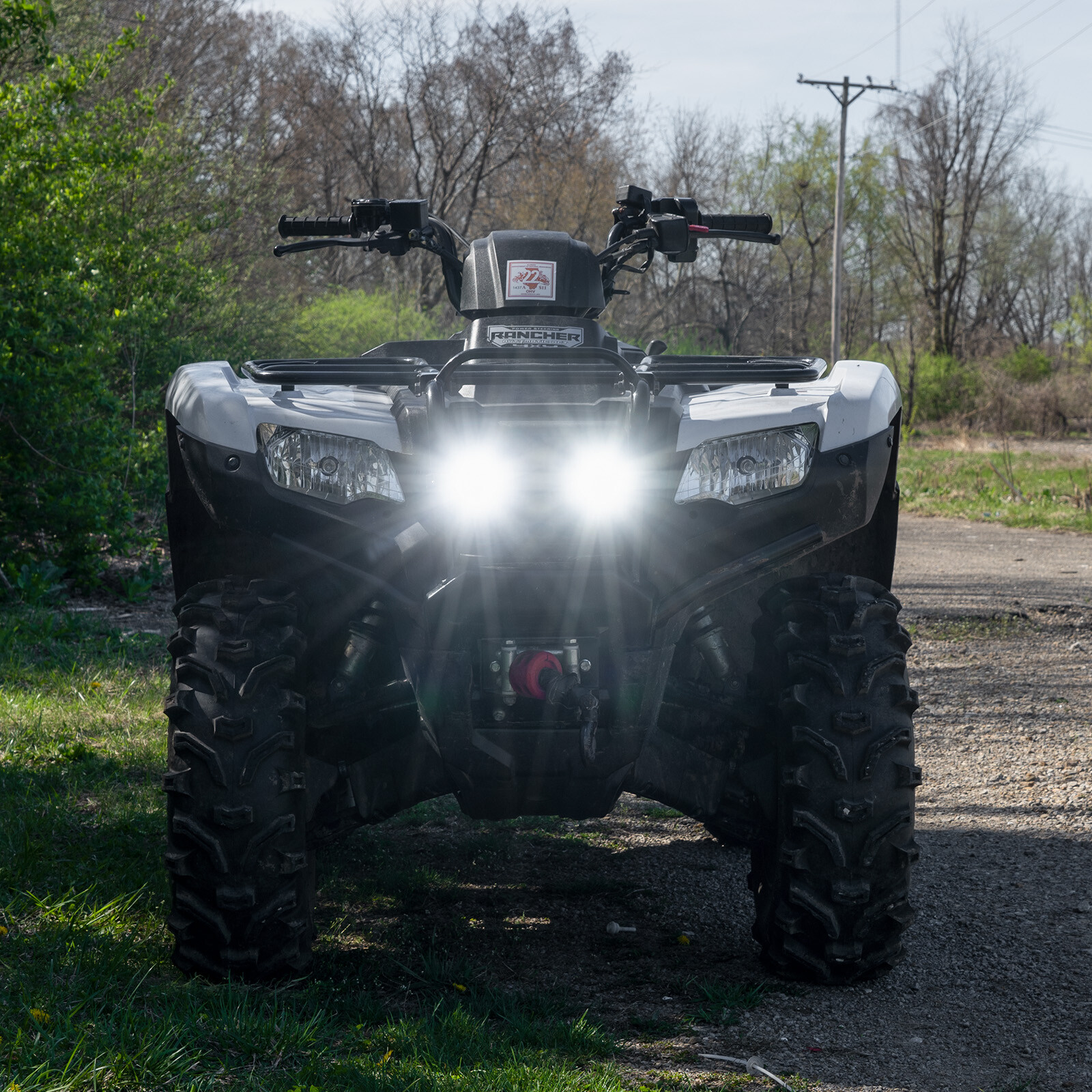 2in Dual Mode LED Driving Light Kit for Motorcycles, UTVs & ATVs