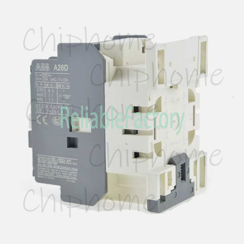 New ABB A26D-30-10 110V AC Contactor
