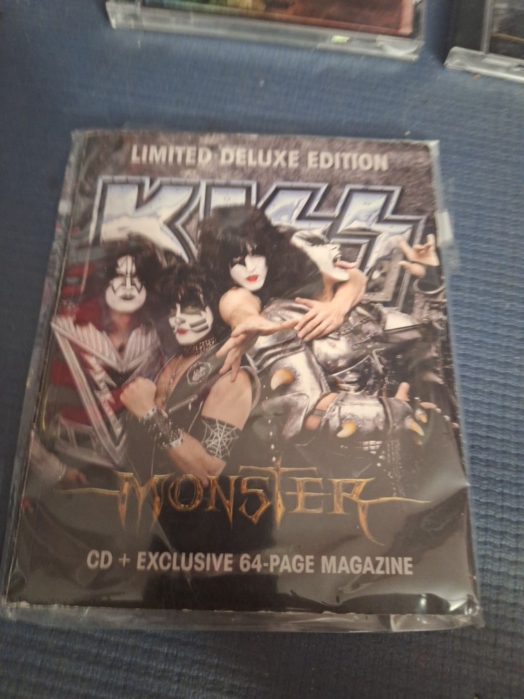 Kiss Monster CD and 64 page magazine Limited Deluxe Edition
