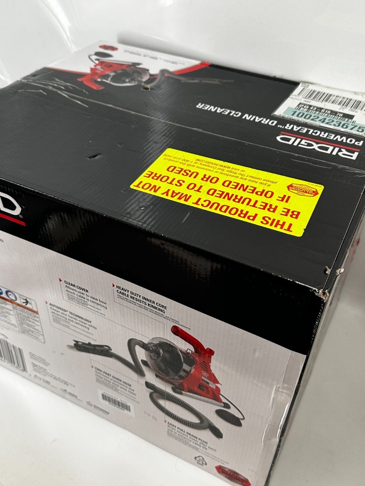 RIDGID PowerClear 120-Volt Drain Cleaning Machine 55808