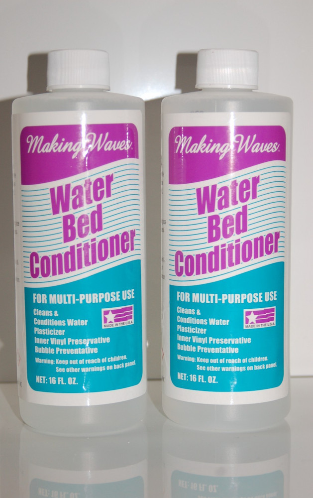 Making Waves Water Bed Conditioner & Bubble Preventative 2x (16 oz Bottles)
