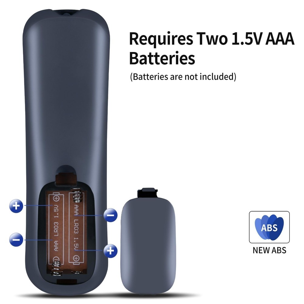 Replacement IPTV Box Remote Control Compatible with A3/A3 Pro Android black