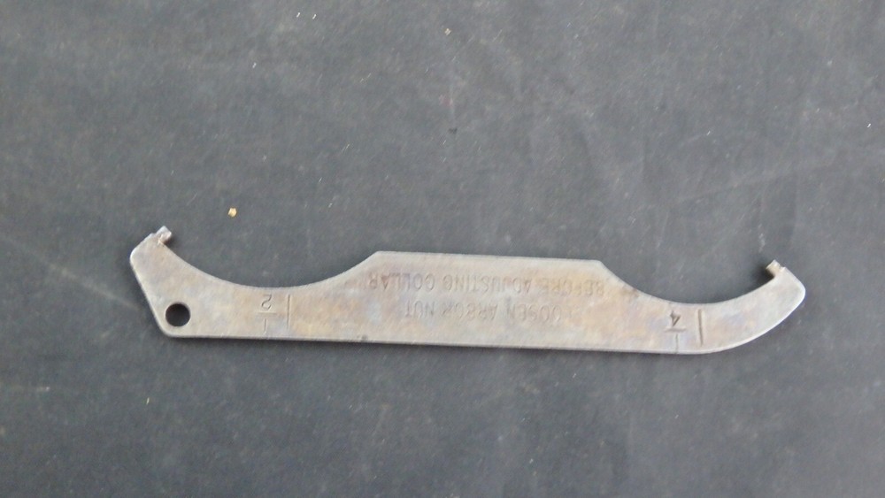 Dayton Rogers Adjustable Collar Micrometer Spacer Collar Spanner Tool