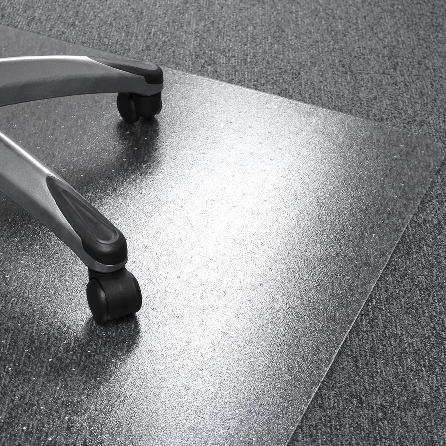 Floortex 1113427ER_40 Clear Rectangular Chair Mat 53x48in