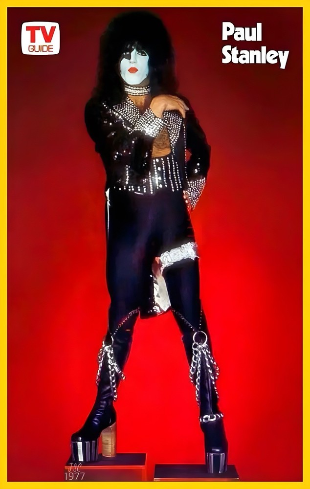 11x17 Kiss Paul Stanley Poster 1977 TV Guide Promo