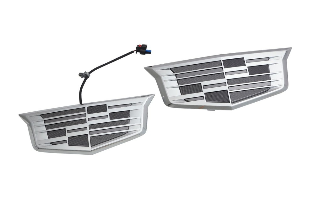 2021-2024 Cadillac Escalade Emblems in Monochrome Finish GM OEM NEW 86527902