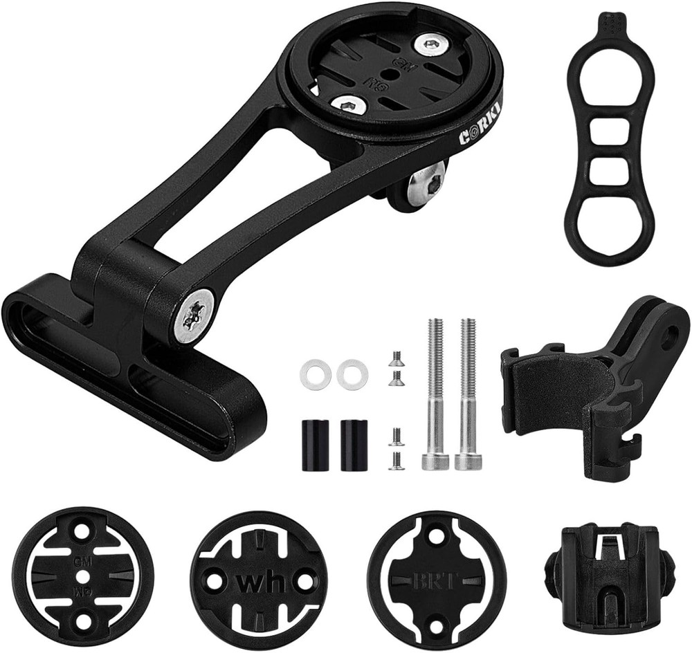 Cycles Adjustable Angle Out Front Stem Mounted Cycle Computer Bike Mount Comp...