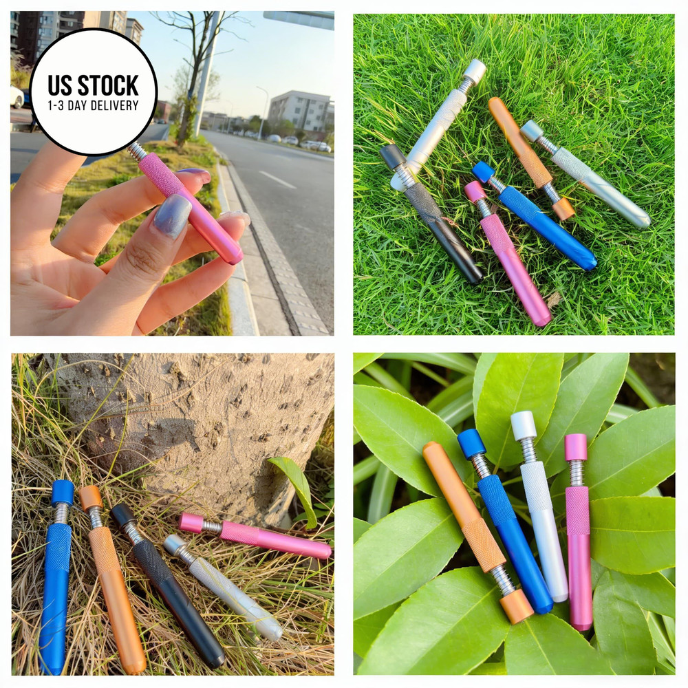 6-Piece Multicolor 𝐎𝐧𝐞 𝐇𝐢𝐭𝐭𝐞𝐫 𝐏𝐢𝐩𝐞, 3.25 inch Multi-Color