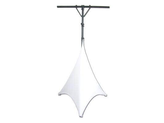 Odyssey Cases SWTP1S-WHT Scrim Dual Leg Section White Tripod Cloth - New Return