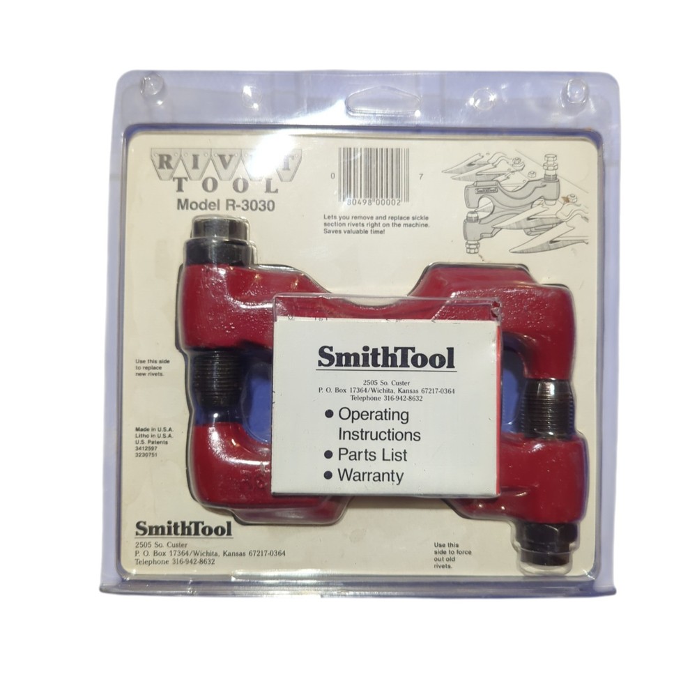 NEW Smith Tool Rivet Tool Model R-3030