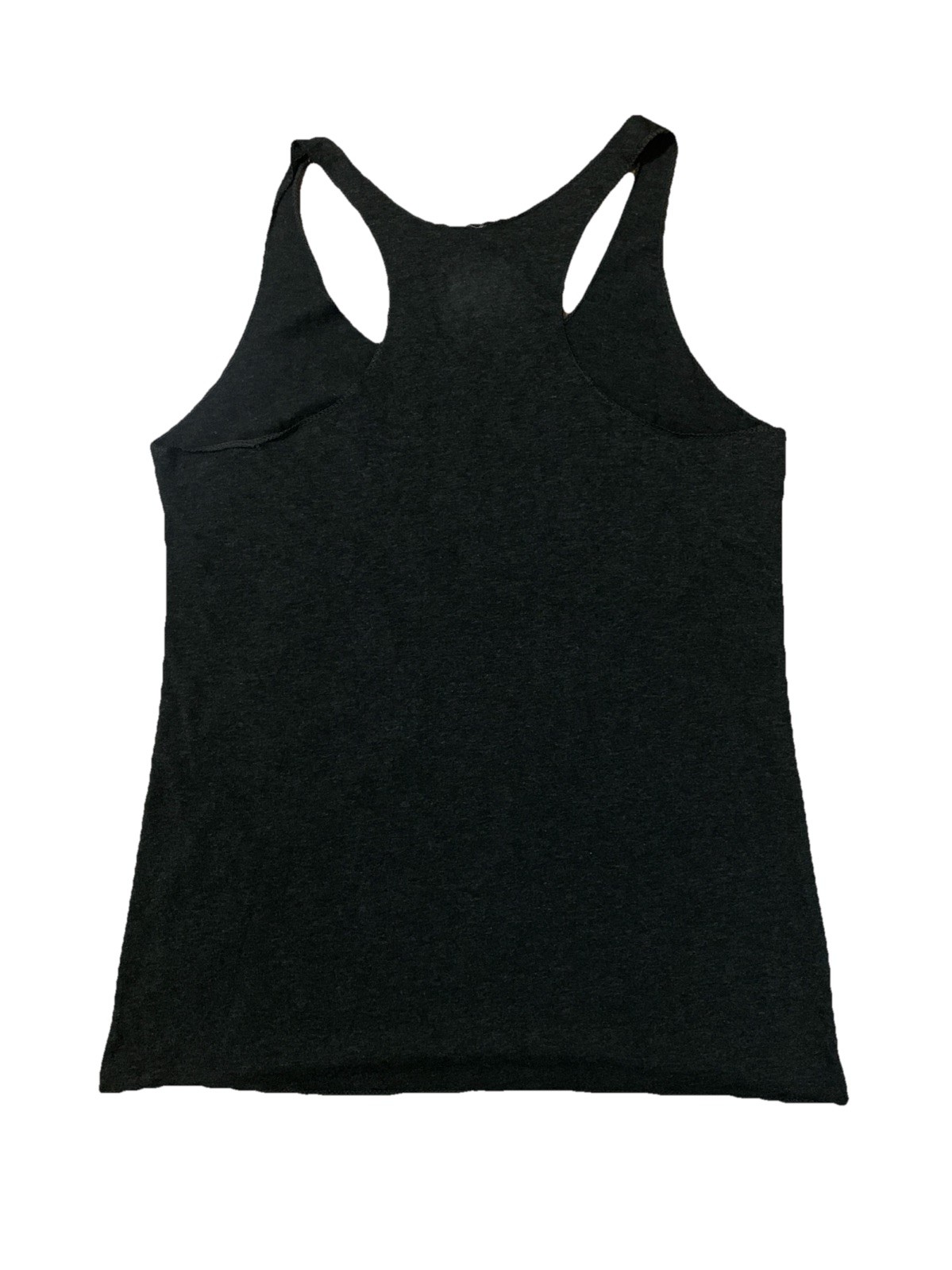 Avatar Pandora Planet Women L Fast Fashion Racerback Tank Top Grey Graphic Print