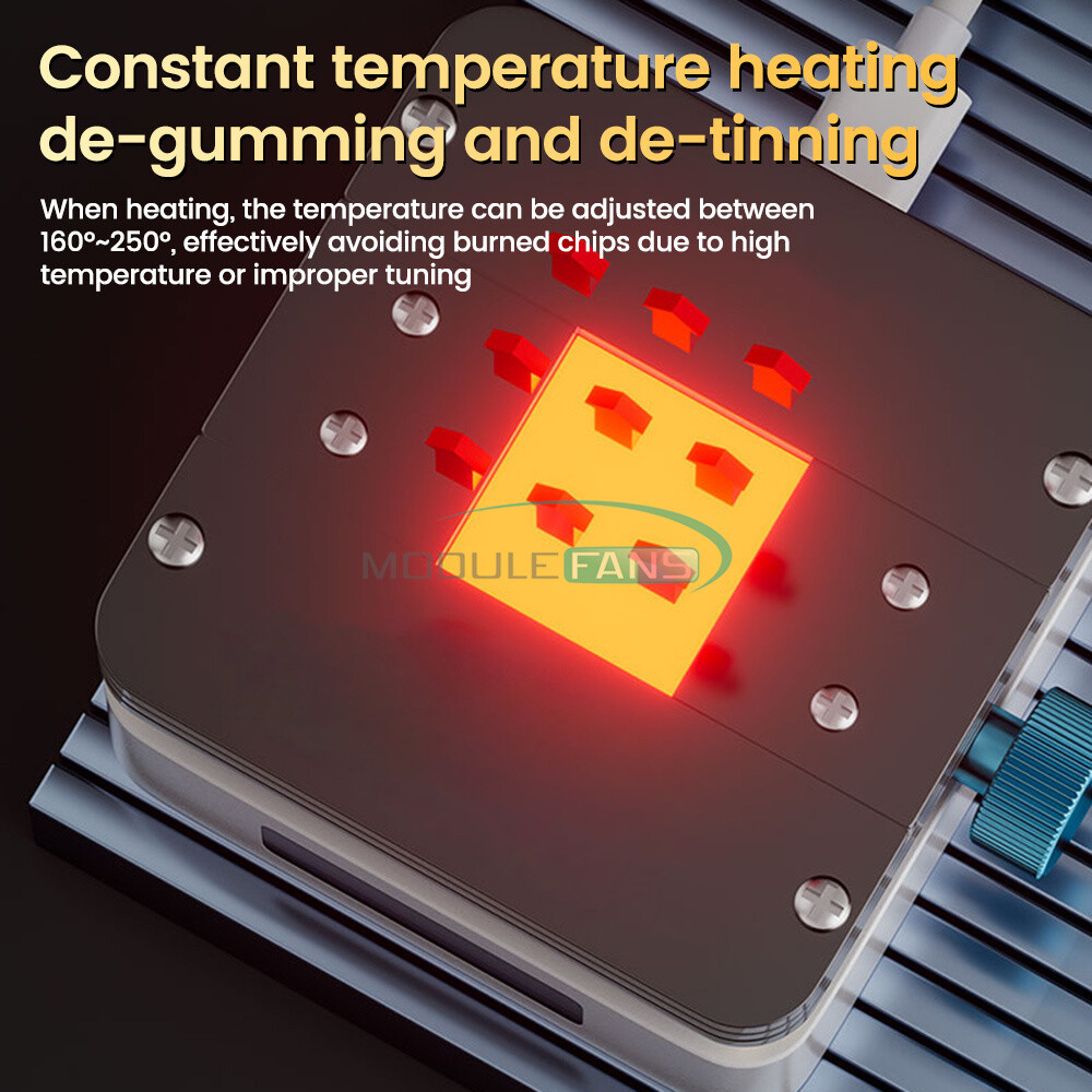 Constant temperature heating de-gluing table Station for PCB Chip Desoldering