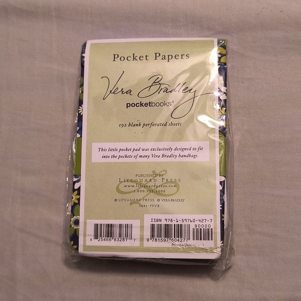 Vera Bradley Daisy Daisy Pocket Papers