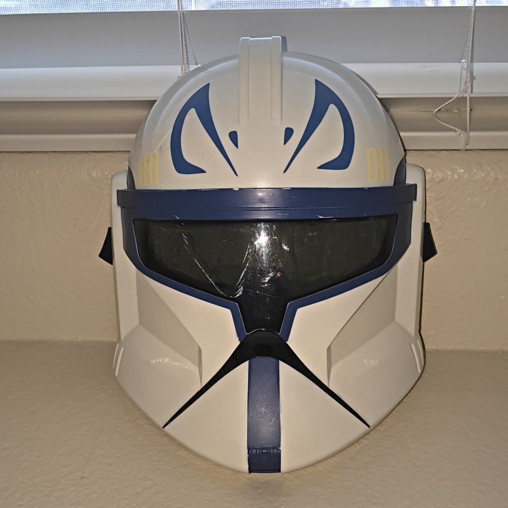 Hasbro Star Wars Clone Wars Captain Rex Helmet 2011 Adjustable Strap