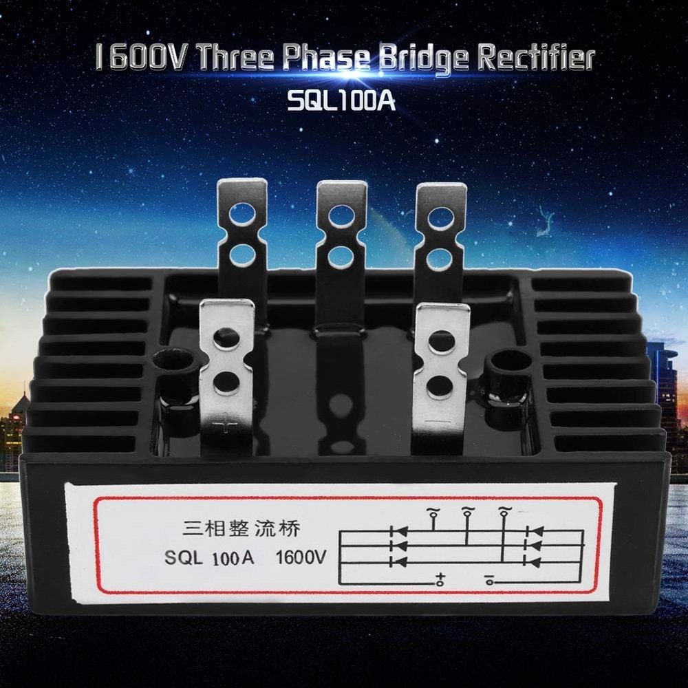 Ac To Dc Three Phase Diode Bridge Rectifier Three Phase Rectifier 1600v Black Th